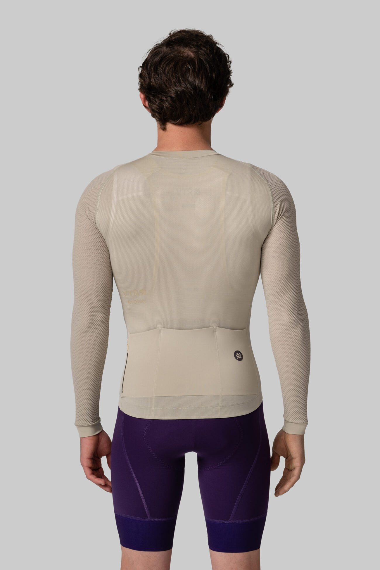 Мужская Джерси с Длинным Рукавом Evolve Simply Taupe