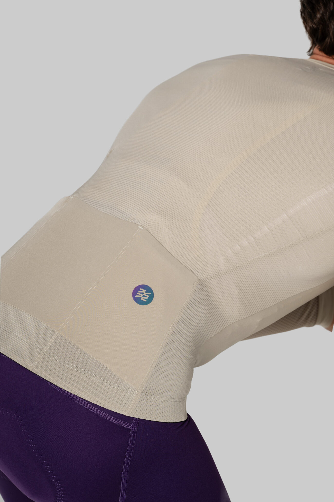 Мужская Джерси с Длинным Рукавом Evolve Simply Taupe