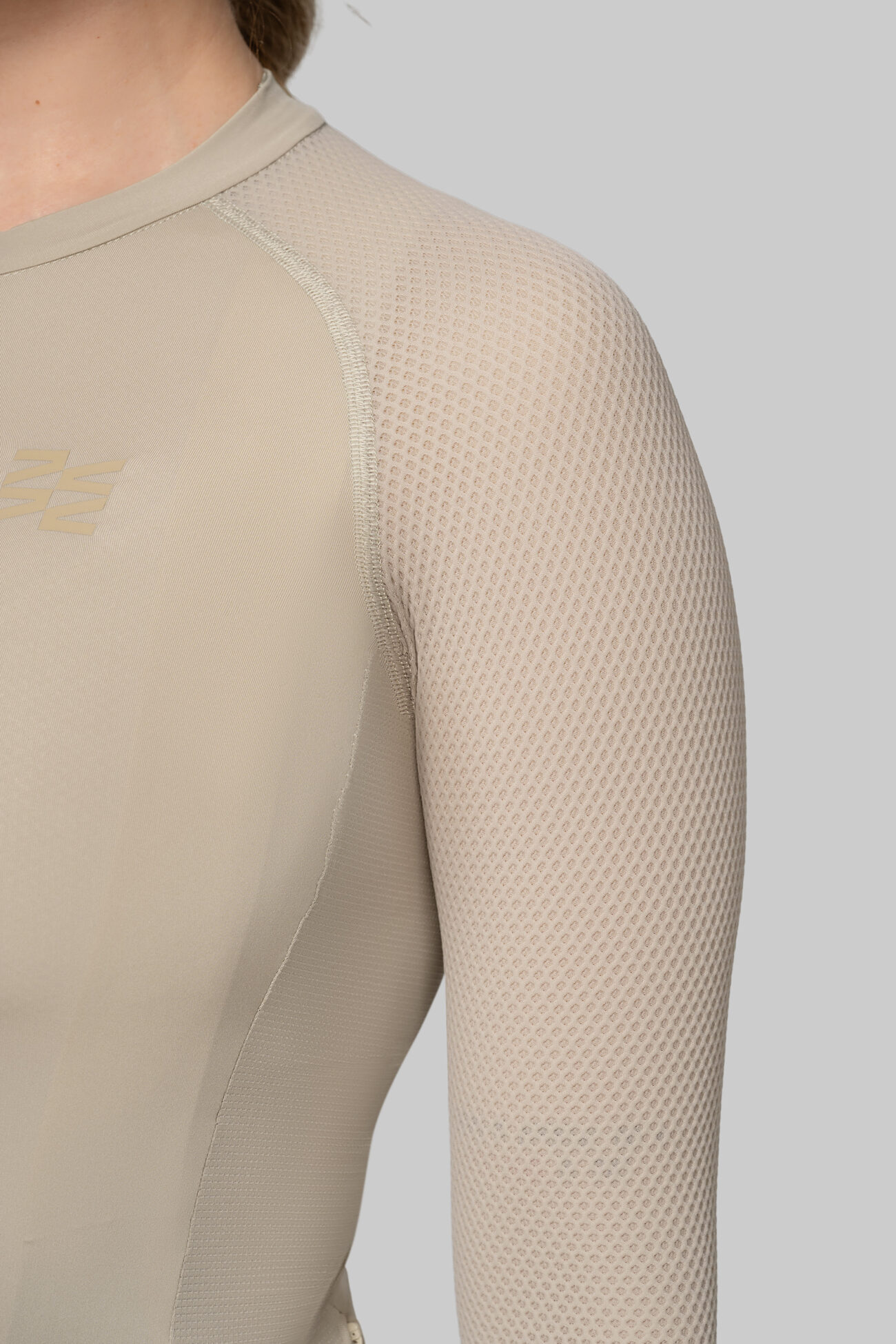 Женская Джерси с Длинным Рукавом Evolve Simply Taupe