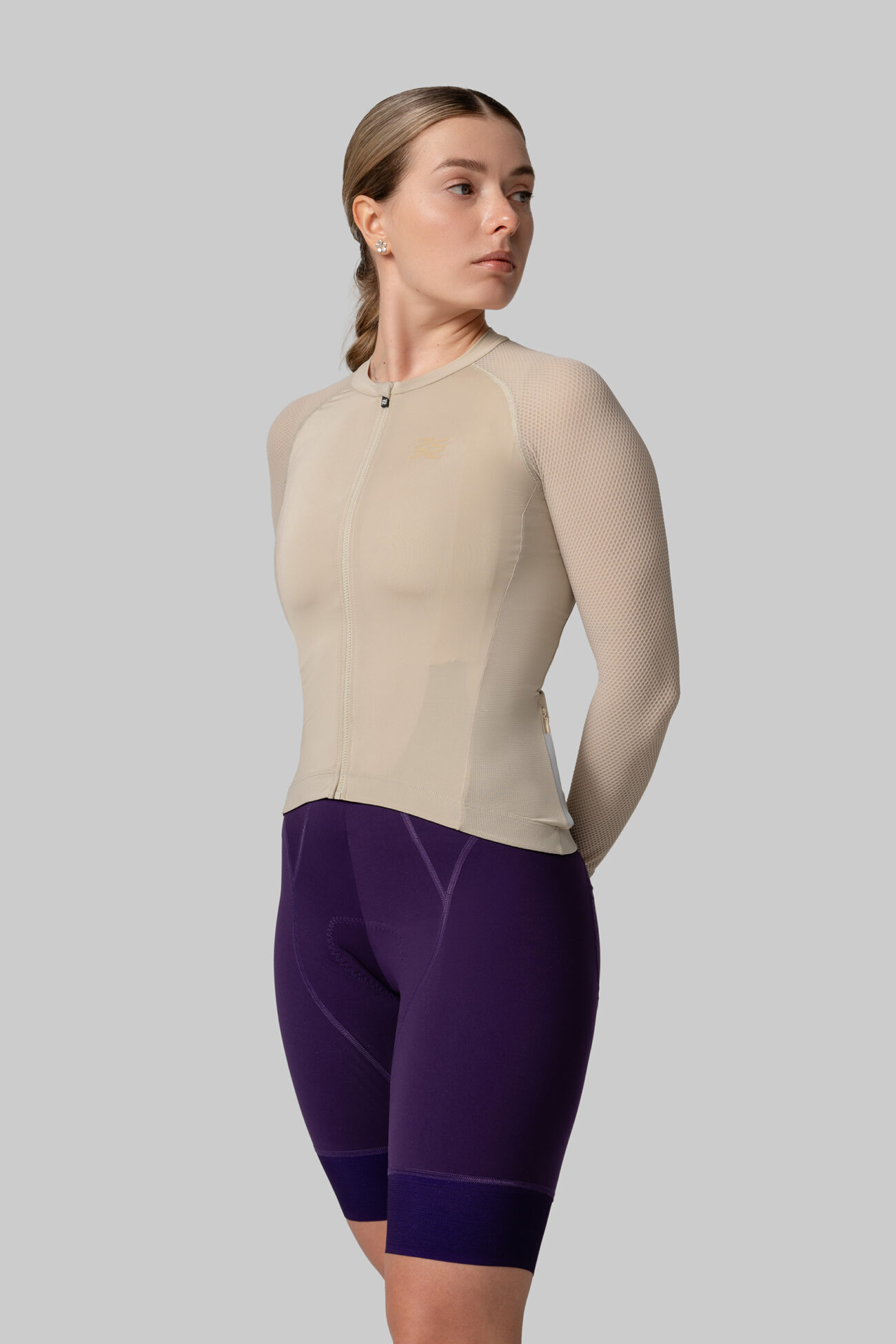 Женская Джерси с Длинным Рукавом Evolve Simply Taupe