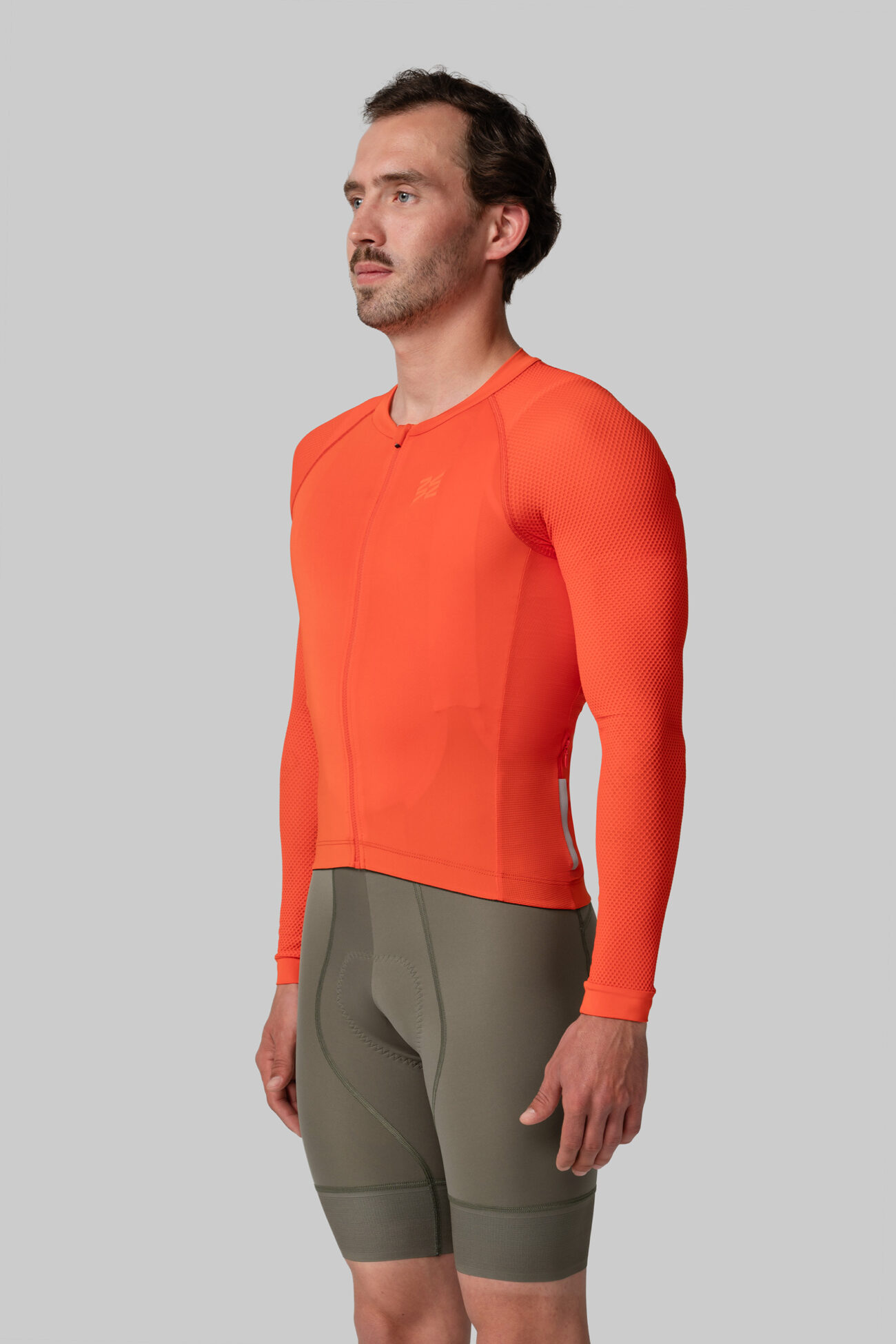 Мужская Джерси с Длинным Рукавом Evolve Spicy Orange