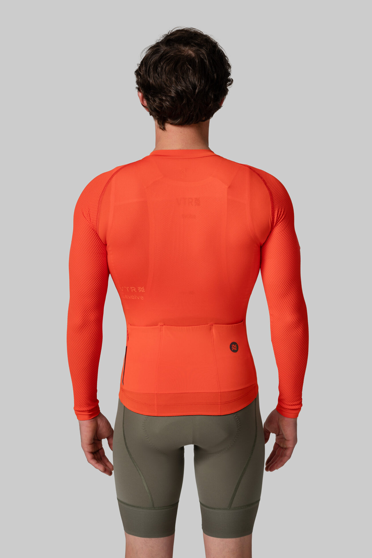 Мужская Джерси с Длинным Рукавом Evolve Spicy Orange