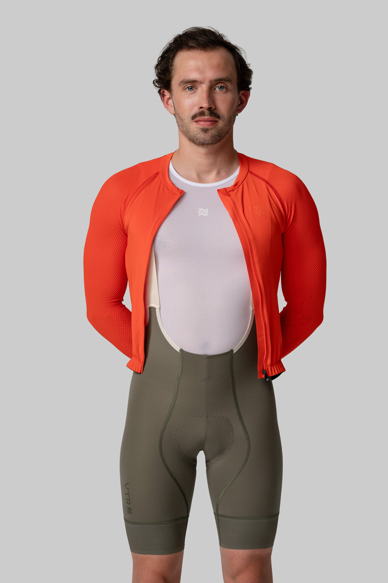 Мужская Джерси с Длинным Рукавом Evolve Spicy Orange