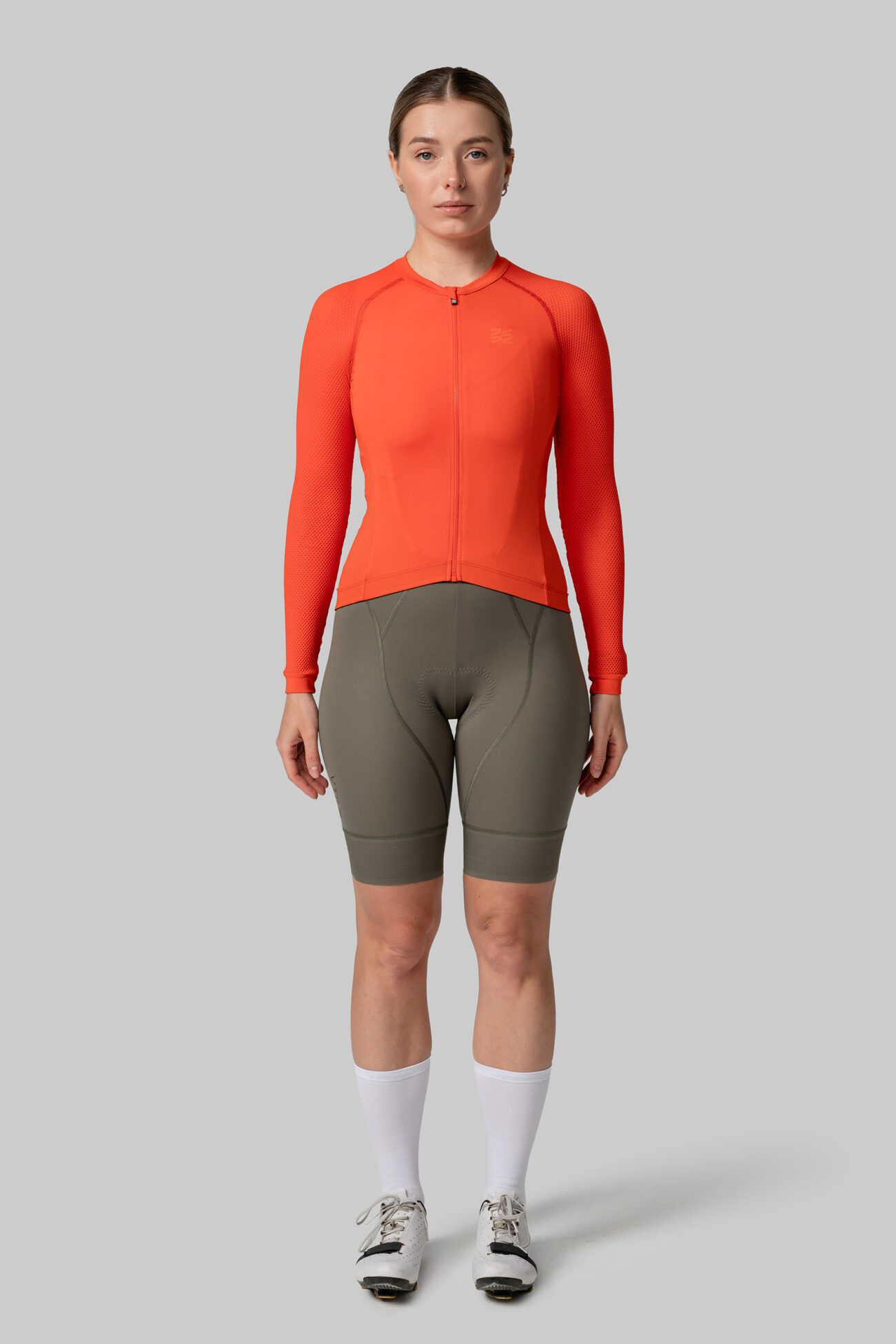 Женская Джерси с Длинным Рукавом Evolve Spicy Orange