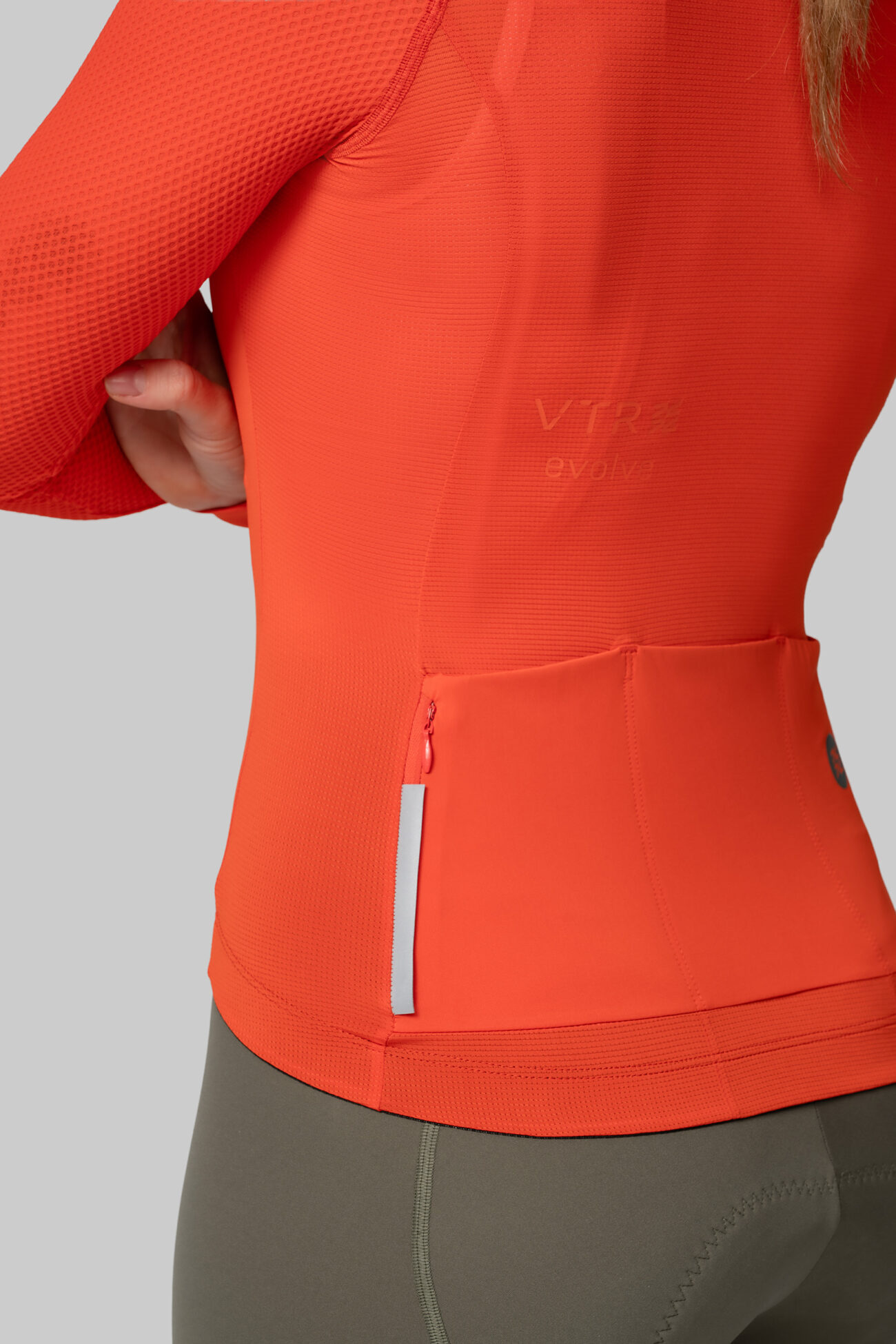 Женская Джерси с Длинным Рукавом Evolve Spicy Orange